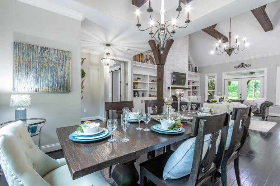 Unveiling the Art of Interior Design: A Holistic Approach 3 fancy dining room with lighting