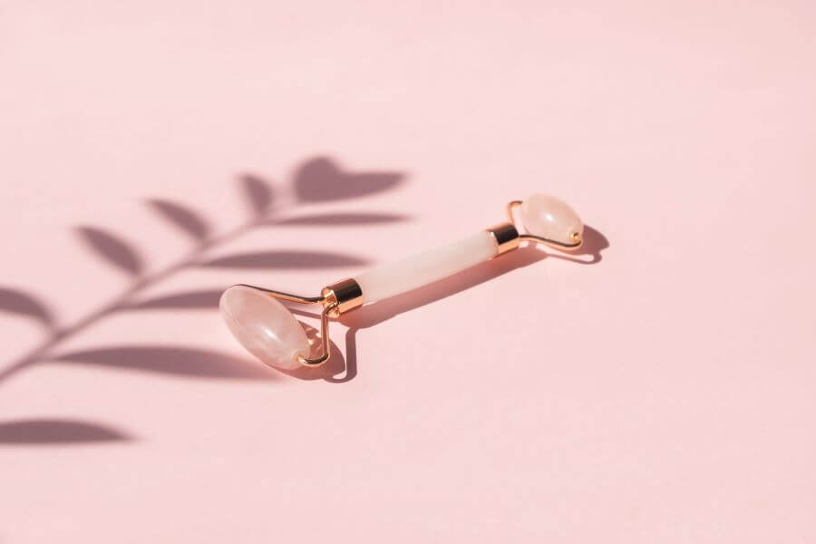 quartz roller for Skin care facial massage