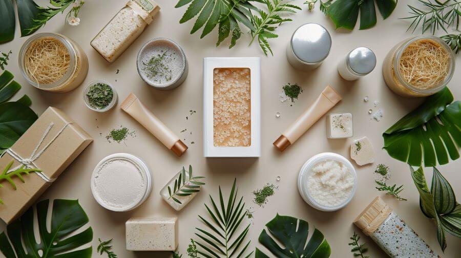 skincare products with eco friendly packaging